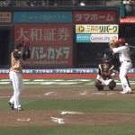 楽天・オコエ、今季初打席で第1号先制ソロホームラン！